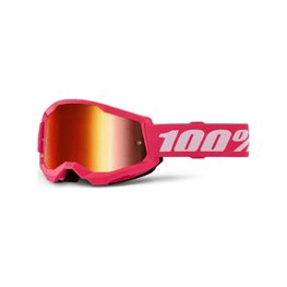 100% SPEEDLAB Fahrradsonnenbrille - STRATA 2 - Rosa/Weiß/Rot