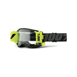 100% SPEEDLAB Fahrradsonnenbrille - STRATA 2 FORECAST - Schwarz/Grau/Gelb