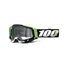 100% SPEEDLAB Fahrradsonnenbrille - RACECRAFT 2 - Schwarz/Grün