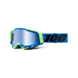 100% SPEEDLAB Fahrradsonnenbrille - RACECRAFT 2 - Blau/Schwarz/Grün