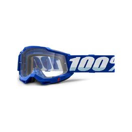 100% SPEEDLAB Fahrradsonnenbrille - ACCURI 2 - Blau/Weiß
