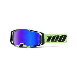 100% SPEEDLAB Fahrradsonnenbrille - ARMEGA - Gelb/Schwarz/Blau
