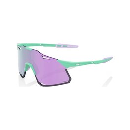 100% SPEEDLAB Fahrradsonnenbrille - HYPERCRAFT - Lila/Hellgrün