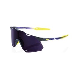 100% SPEEDLAB Fahrradsonnenbrille - HYPERCRAFT XS - Lila/Gelb