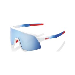 100% SPEEDLAB Fahrradsonnenbrille - S3™ - TOTAL ENERGIES TEAM - Weiß/Blau/Rot