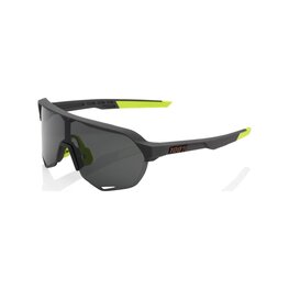 100% SPEEDLAB Fahrradsonnenbrille - S2 - Schwarz/Gelb