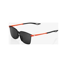 100% SPEEDLAB Fahrradsonnenbrille - LEGERE SQUARE - Schwarz/Orange
