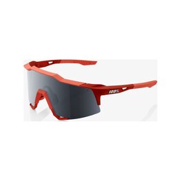 100% SPEEDLAB Fahrradsonnenbrille - SPEEDCRAFT - Rot/Schwarz