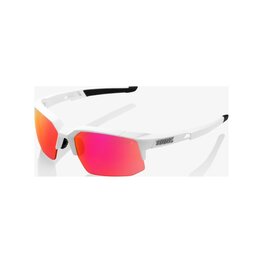 100% SPEEDLAB Fahrradsonnenbrille - SPEEDCOUPE - Weiß/Lila
