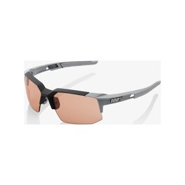 100% SPEEDLAB Fahrradsonnenbrille - SPEEDCOUPE - Grau/Orange