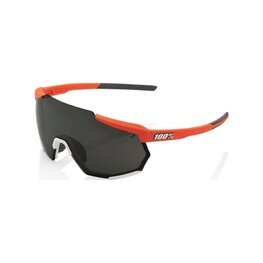 100% SPEEDLAB Fahrradsonnenbrille - RACETRAP - Orange/Schwarz
