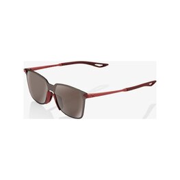 100% SPEEDLAB Fahrradsonnenbrille - LEGERE - Braun/Silber