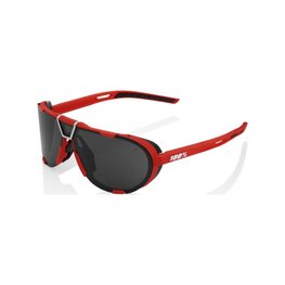 100% SPEEDLAB Fahrradsonnenbrille - WESTCRAFT - Rot/Schwarz