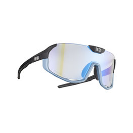 NEON Fahrradsonnenbrille - CANYON - Schwarz/Hellblau
