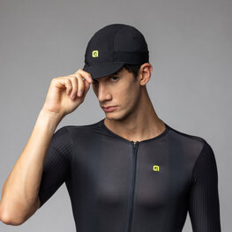 ALÉ Fahrradmütze - SUNNY CAP - Schwarz
