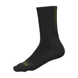 ALÉ Klassische Fahrradsocken - THERMO GREEN - Schwarz