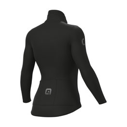ALÉ Langarm Fahrradtrikot für den Winter - FUTURE WARM R-EV1 - Schwarz
