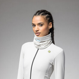 ALÉ Fahrrad-Nackenwärmer - K-ATMO - Weiß