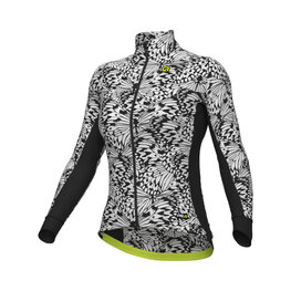 ALÉ Langarm Fahrradtrikot für den Winter - PAPILLON PR-R - Grau