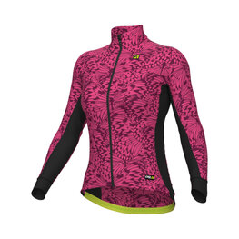 ALÉ Langarm Fahrradtrikot für den Winter - PAPILLON PR-R - Rosa