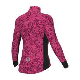 ALÉ Langarm Fahrradtrikot für den Winter - PAPILLON PR-R - Rosa