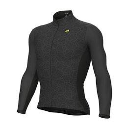 ALÉ Langarm Fahrradtrikot für den Winter - VELOCITY PLUS R-EV1 - Anthrazit
