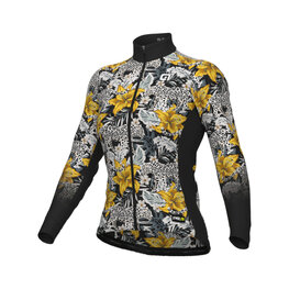 ALÉ Langarm Fahrradtrikot für den Winter - HIBISCUS PR-R - mehrfarbig