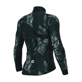 ALÉ Langarm Fahrradtrikot für den Winter - WILD PR-E - Grün