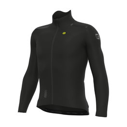 ALÉ Langarm Fahrradtrikot für den Winter - DEFENCE R-EV1 - Schwarz