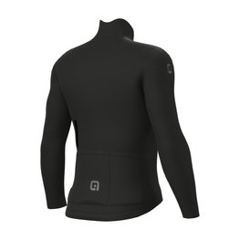 ALÉ Langarm Fahrradtrikot für den Winter - DEFENCE R-EV1 - Schwarz