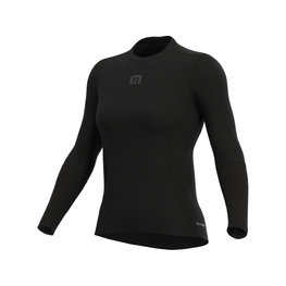 ALÉ Langarm Fahrradtrikot für den Winter - GRID INTIMO - Schwarz