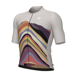 ALÉ Kurzarm Fahrradtrikot - PR-E RAINBOW - Beige
