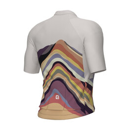 ALÉ Kurzarm Fahrradtrikot - PR-E RAINBOW - Beige