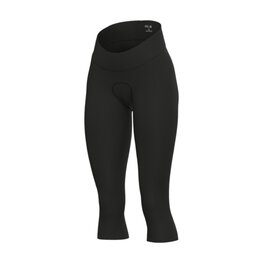 ALÉ 3/4 lange Fahrradhose ohne Träger - PR-E MASTER 2.0 - Schwarz
