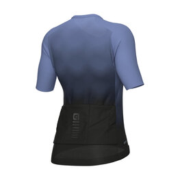 ALÉ Kurzarm Fahrradtrikot - R-EV1 VELOCITY 2.0 - Hellblau/Schwarz