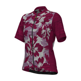 ALÉ Kurzarm Fahrradtrikot - OFF ROAD - GRAVEL SUNRISE - Rot