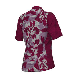 ALÉ Kurzarm Fahrradtrikot - OFF ROAD - GRAVEL SUNRISE - Rot