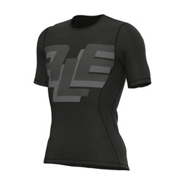 ALÉ Kurzarm Fahrrad-Shirt - MULTIVERSO INTIMO - Schwarz