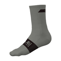 ALÉ Klassische Fahrradsocken - FOLLOW ME - Grau