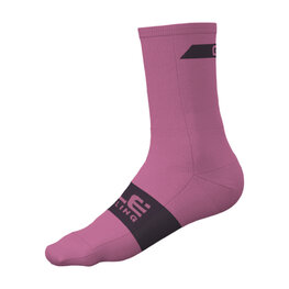 ALÉ Klassische Fahrradsocken - FOLLOW ME - Rosa
