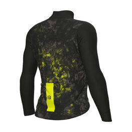ALÉ Fahrrad-Thermojacke - PR-E GHOSTLY - Schwarz/Gelb