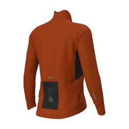 ALÉ Langarm Fahrradtrikot für den Winter - KLIMATIK K-IDRO - Orange