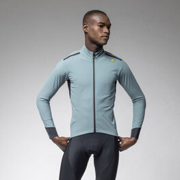 ALÉ Winddichte Fahrradjacke - KLIMATIK K-TORNADO - Hellblau