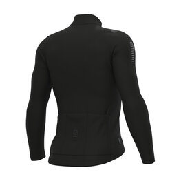 ALÉ Langarm Fahrradtrikot für den Winter - R-EV1 WARM RACE - Schwarz