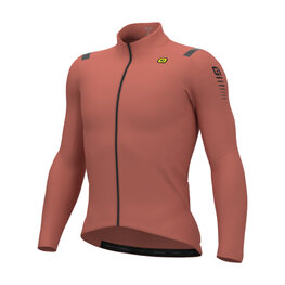 ALÉ Langarm Fahrradtrikot für den Winter - WARM RACE - Rosa