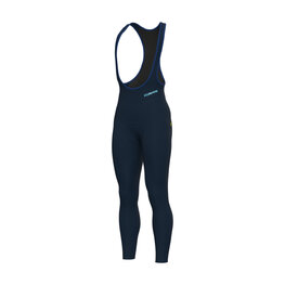 ALÉ Lange Fahrradhose mit Trägern - KLIMATIK K-ATMO - Blau