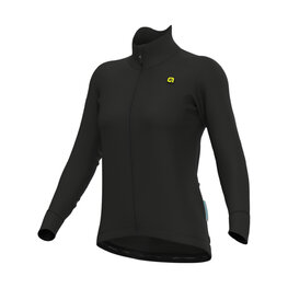 ALÉ Langarm Fahrradtrikot für den Winter - KLIMATIK K-IDRO - Schwarz