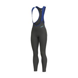 ALÉ Lange Fahrradhose mit Trägern - KLIMATIK K-TOUR - Schwarz