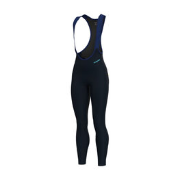ALÉ Lange Fahrradhose mit Trägern - KLIMATIK K-TOUR - Blau