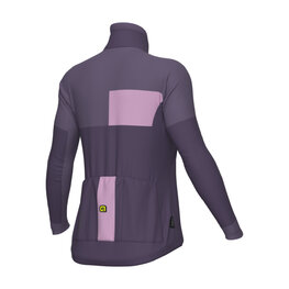 ALÉ Fahrrad-Thermojacke - PR-E GEOMETRIC - Lila